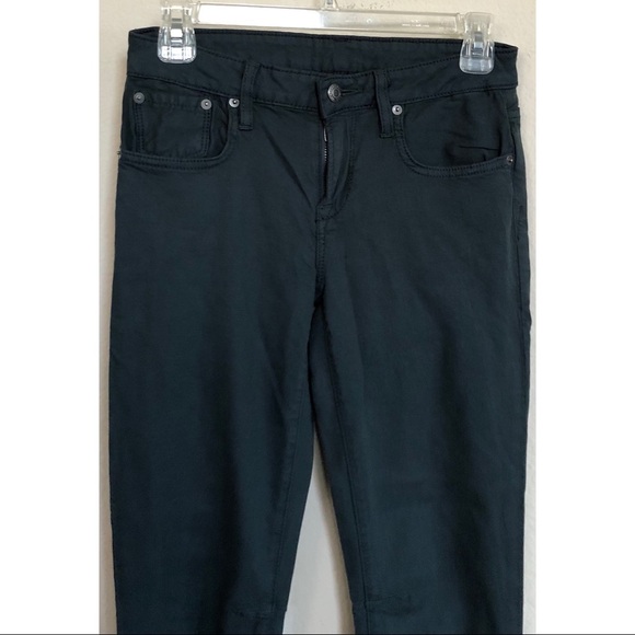 Helmut Lang Low Rise Stretch Cropped Skinny Jeans - Picture 2 of 4